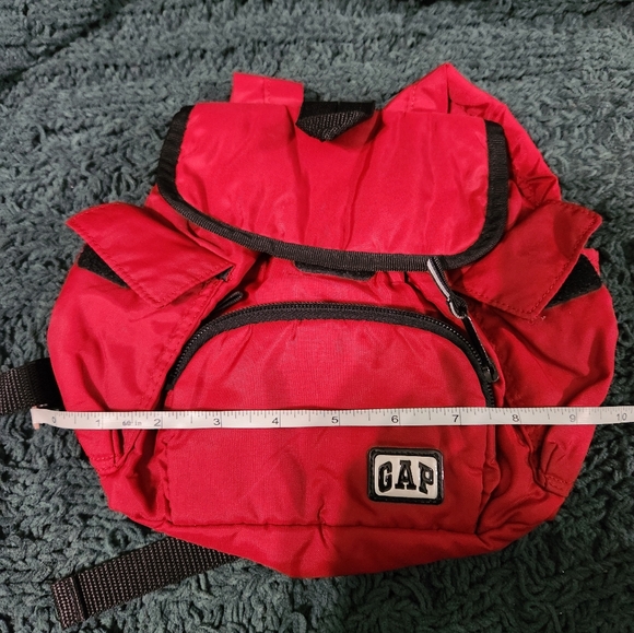 GAP Red Mini Backpack - Picture 6 of 8